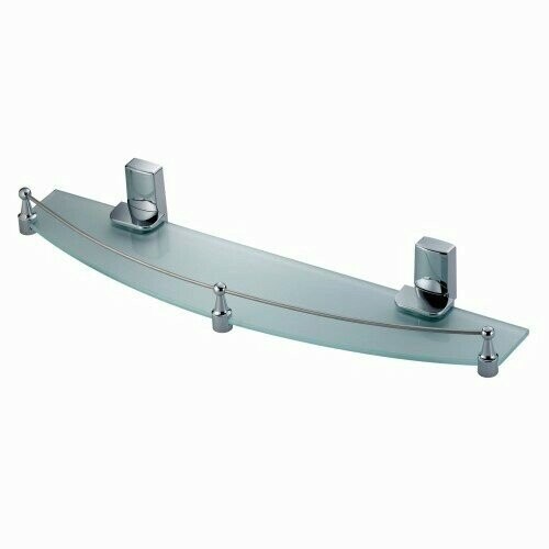 Полка стеклянная с бортиком WasserKRAFT Leine К-5000 арт. K-5044