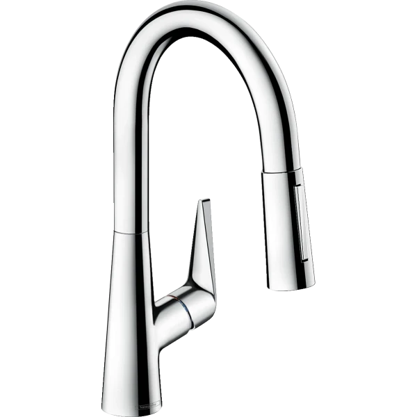 Смеситель для кухни, с вытяжным душем, Hansgrohe Talis M51, хром арт. 72815000
