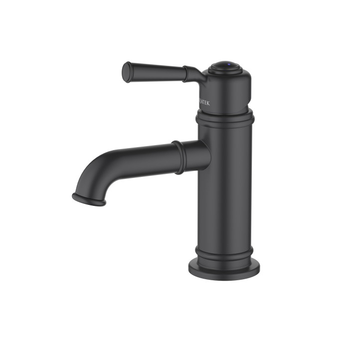 Смеситель для раковины, без донного клапана, Aquatek Классик, черный арт. AQ1510MB