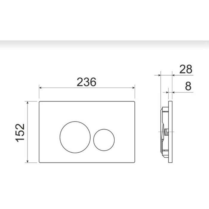 Инсталляция с кнопкой унитаз+шумоизоляция Ceramicanova Metric арт. CN3007_1001B_1000