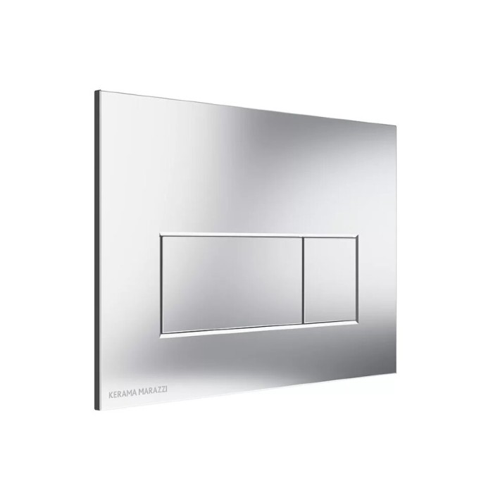 Клавиша смыва для скрытых систем инсталляции, Kerama Marazzi, хром - FPS.A.CR