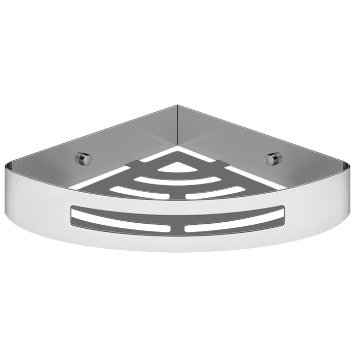 Полка угловая 20х20 см., подвесная, Gessi Rilievo, хром арт. 59561#031