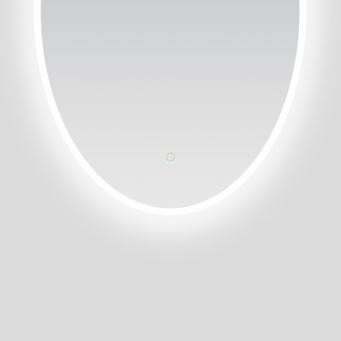 Зеркало 600х900 с подсветкой, сенсорный выключатель с функцией диммера, Azario Viva - AZ-Z-008CS