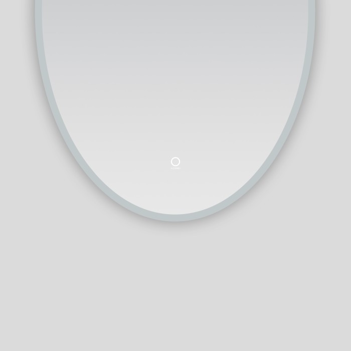 Зеркало 600х900 с подсветкой, сенсорный выключатель с функцией диммера, Azario Viva - AZ-Z-008CS