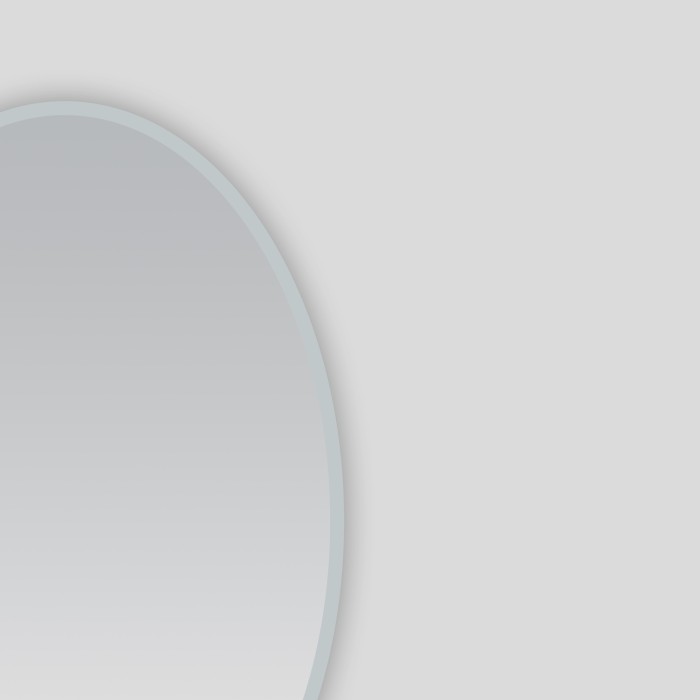 Зеркало 600х900 с подсветкой, сенсорный выключатель с функцией диммера, Azario Viva - AZ-Z-008CS