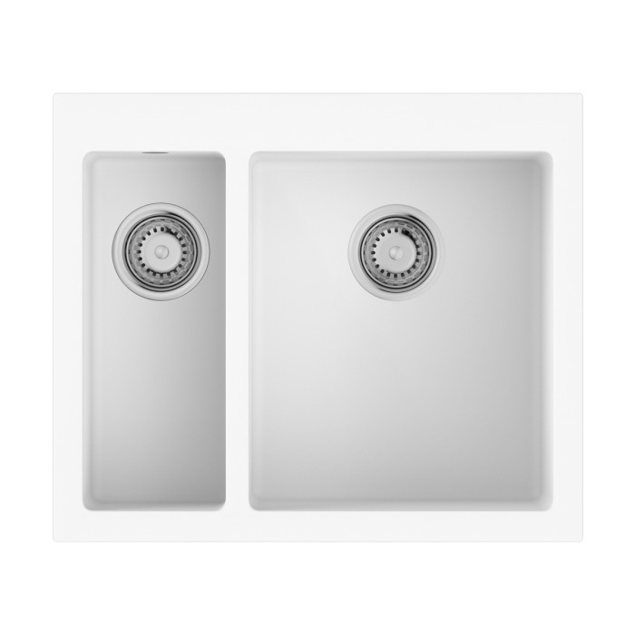 Кухонная мойка Omoikiri Bosen 59-2-WH Tetogranit, цвет белый арт. 4993152