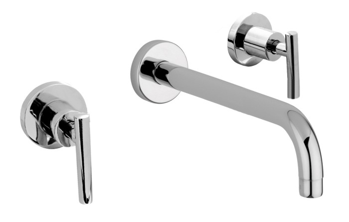 Внешняя часть для смесителя на раковину встраиваемого монтажа, без донного клапана, Giulini G4, хром арт. 7720-25EP