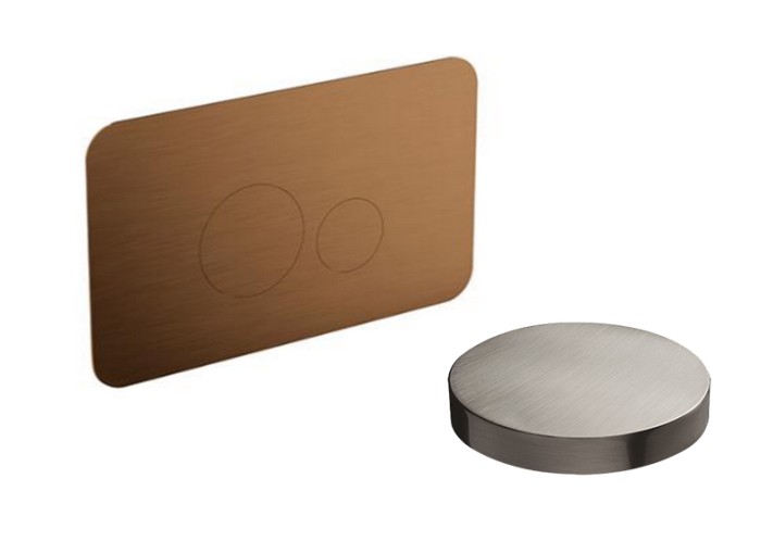 Клавиша смыва для инсталяции, Giulini Articoli vari, никель матовый арт. 5192NKO