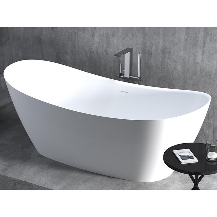 Ванна отдельностоящая 186x80,5, глянцевая, Salini NOEMI арт. 101811GRF