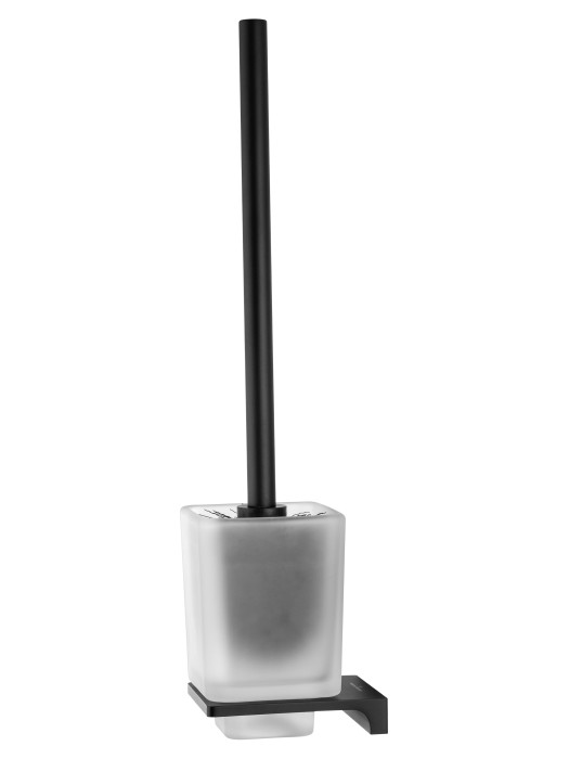 Туалетный ершик в комплекте, Wonzon & Woghand Eclipse, WW-9129-BL цвет: черный