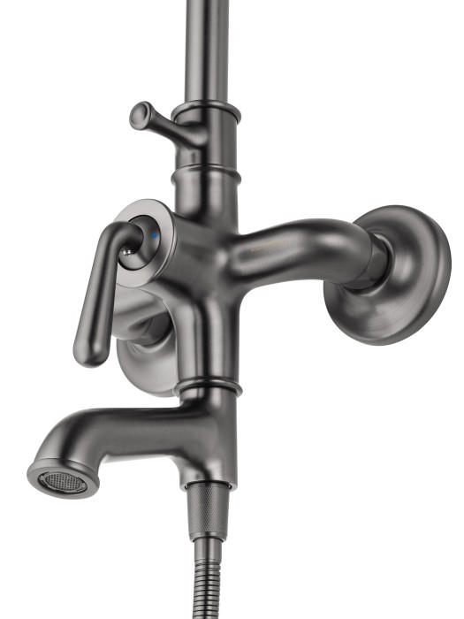 Душевая система, Wonzon & Woghand Steam, WW-88739008-BGM цвет: графит