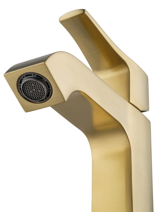 Смеситель для раковины, Wonzon & Woghand Flex, WW-88018072-BG цвет: золото