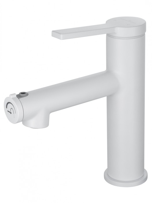 Смеситель для раковины с функцией полоскания, Wonzon &amp; Woghand, WW-H1017-MW цвет: белый