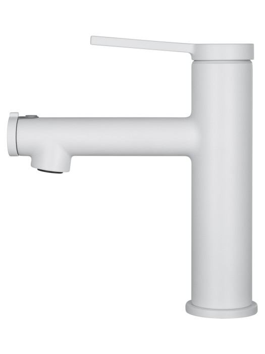 Смеситель для раковины с функцией полоскания, Wonzon & Woghand, WW-H1017-MW цвет: белый