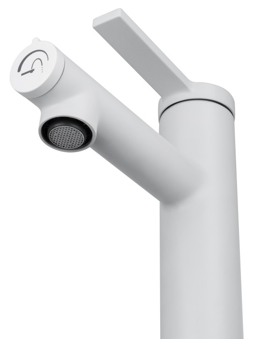 Смеситель для раковины с функцией полоскания, Wonzon & Woghand, WW-H1017-MW цвет: белый