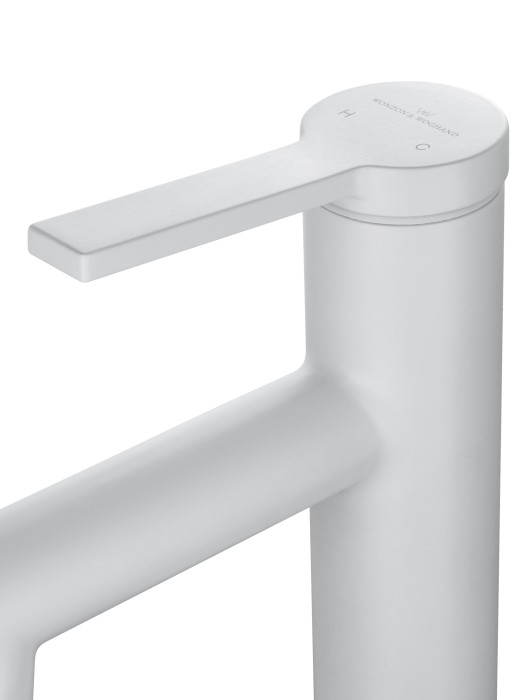 Смеситель для раковины с функцией полоскания, Wonzon & Woghand, WW-H1017-MW цвет: белый