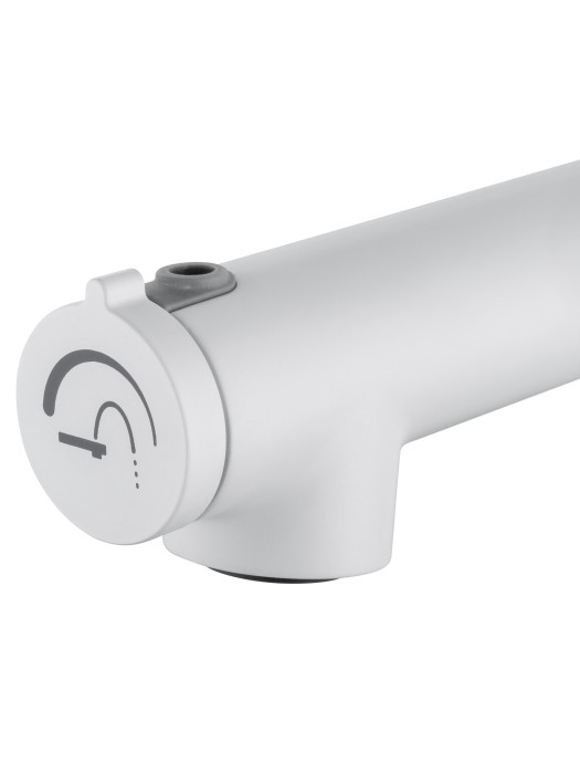 Смеситель для раковины с функцией полоскания, Wonzon & Woghand, WW-H1017-MW цвет: белый