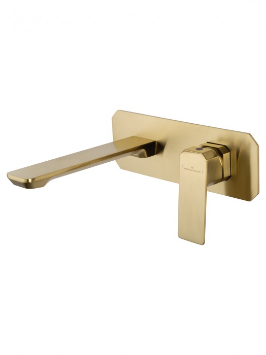 Смеситель для раковины встраиваемый, Wonzon &amp; Woghand Diamond, WW-88869011-BG цвет: золото