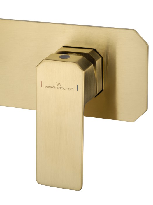 Смеситель для раковины встраиваемый, Wonzon & Woghand Diamond, WW-88869011-BG цвет: золото