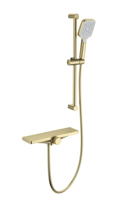 Смеситель для ванны с душем, Wonzon &amp; Woghand, WW-B2551-A-BG цвет: золото