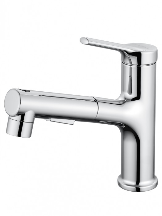 Смеситель для раковины с выдвижным изливом, Wonzon &amp; Woghand, WW-A40862-CR цвет: хром