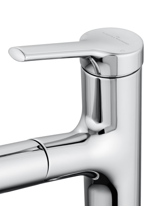 Смеситель для раковины с выдвижным изливом, Wonzon & Woghand, WW-A40862-CR цвет: хром