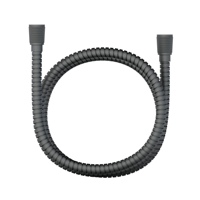 Шланг для душа в металлической оплётке 1800 мм, Wonzon &amp; Woghand, WW-88RG02-1800-BGM цвет: графит