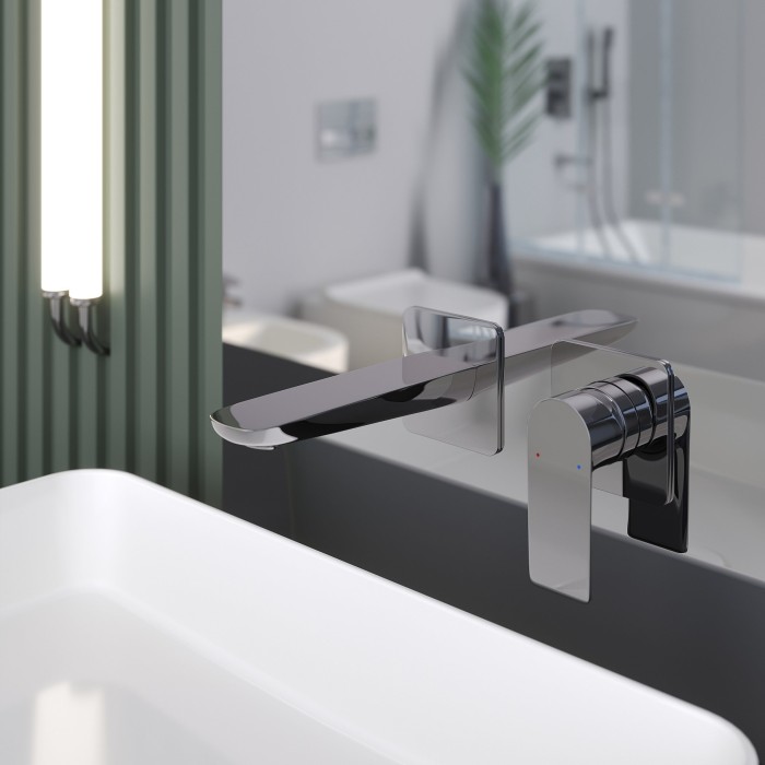 Смеситель для раковины, рычажный, BERGES Ventas, хром арт. 076007