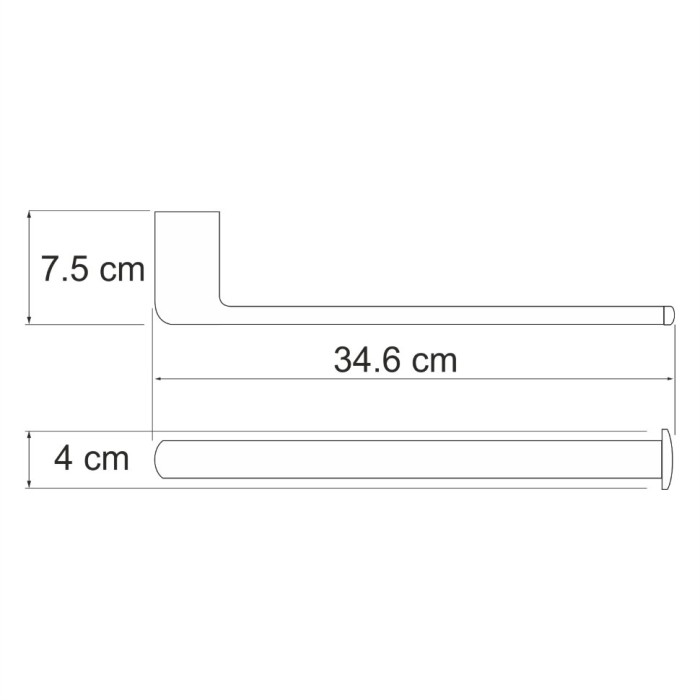 Держатель полотенец WasserKRAFT Berkel K-6800 арт. K-6851