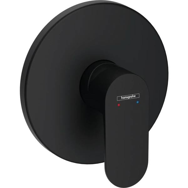 Смеситель для душа скрытого монтажа, Hansgrohe Rebris S, черный арт. 72667670