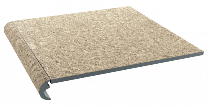 Ступень кортина беж фронтальная луна 30x32,5 Coliseum Gres Cortina арт. 620070000930