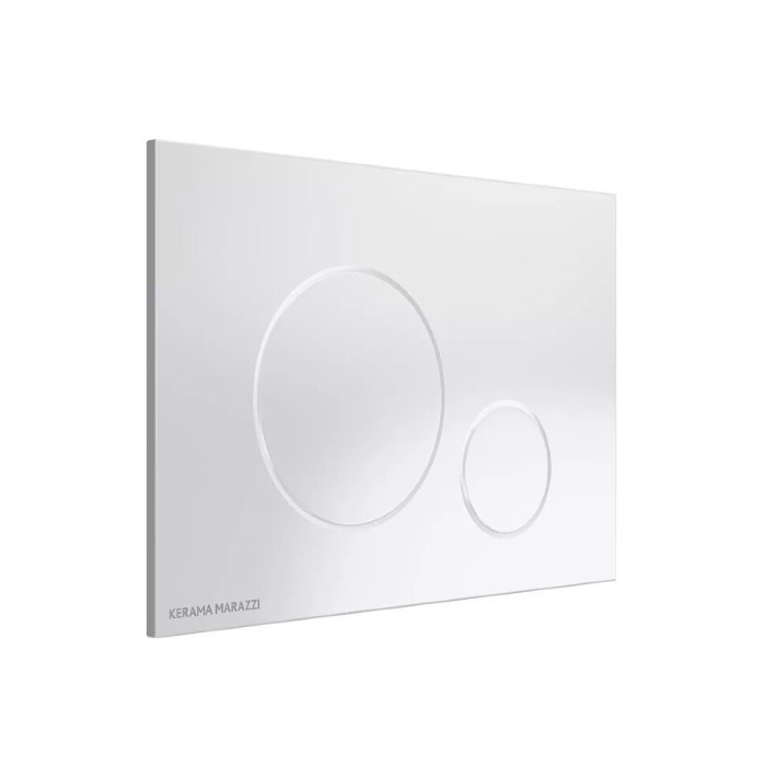 Клавиша смыва для скрытых систем инсталляции, Kerama Marazzi, белый - FPR.A.WHT