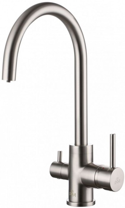 Смеситель для кухни  Paulmark ESSEN, никель - Es213211-NI