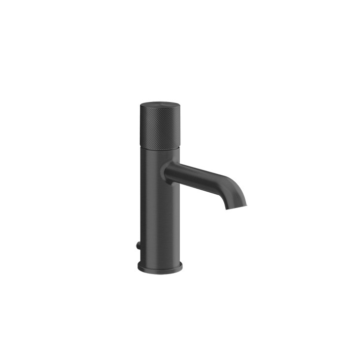 Смеситель для раковины, 1 отв., с донным клапаном, Gessi Habito Diamantao, black metal pvd арт. 70601#706