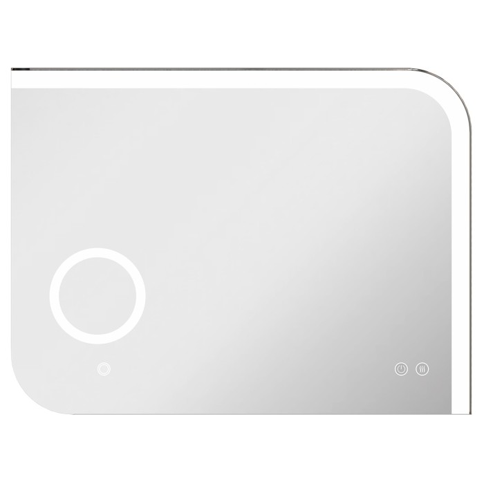 Зеркало Golden 1000х800 влагостойкое с подсветкой и подогревом, сенсорный выключатель, Azario Lotos - CS00084315