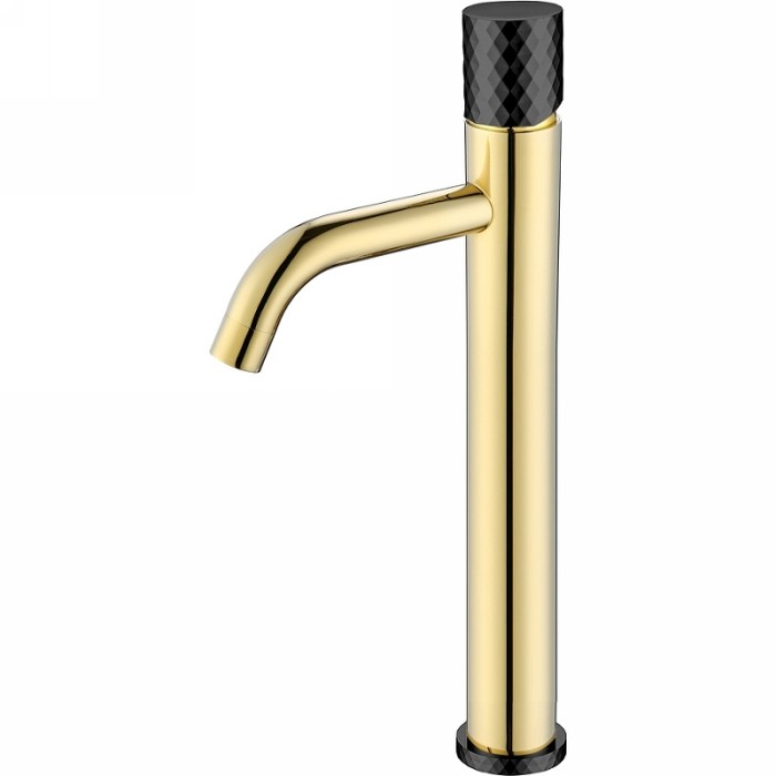 Смеситель gold-black, Boheme Stick - 122-GB