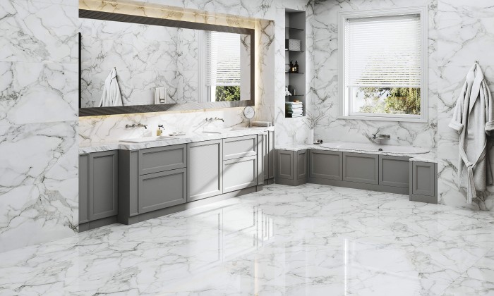 Керамогранит Statuario Marble Slim 120x60 Eco Artcer арт. 000196