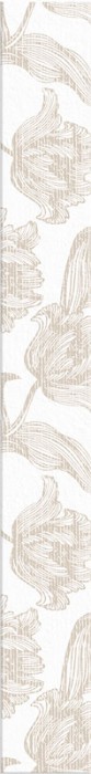 Бордюр beige floris 7.5x63 AZORI Mallorca арт. 585081001