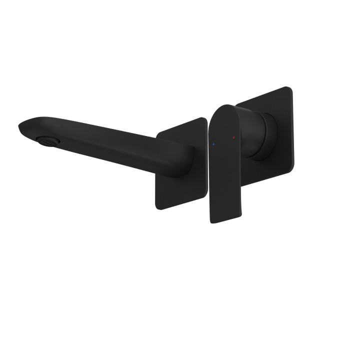 Смеситель для раковины, рычажный, BERGES Ventas, черный арт. 076008