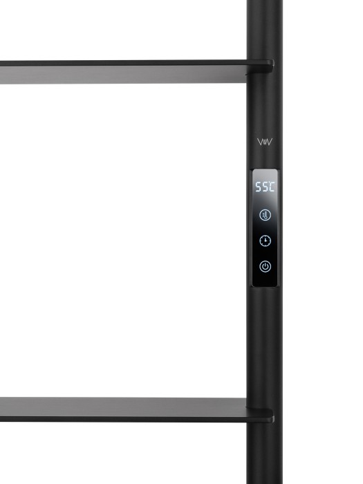 Полотенцесушитель электрический, Wonzon & Woghand Dusseldorf, WW-A205-MB цвет: черный