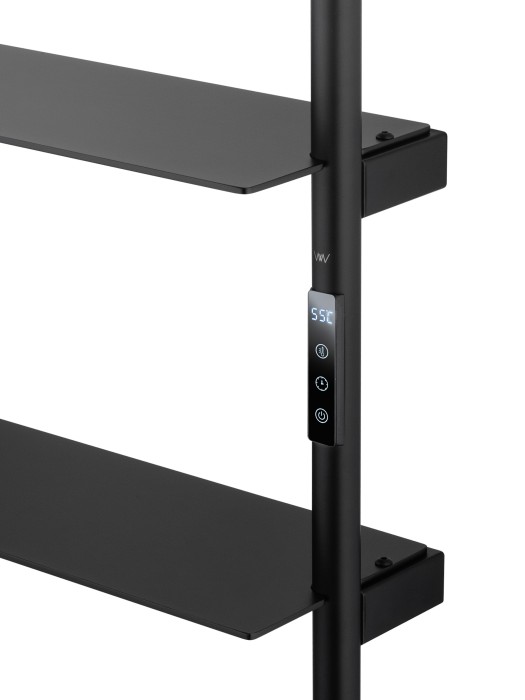 Полотенцесушитель электрический, Wonzon & Woghand Dusseldorf, WW-A205-MB цвет: черный