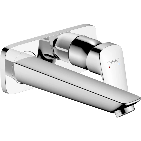 Смеситель для раковины скрытого монтажа, настенный, Hansgrohe Logis, хром арт. 71220000