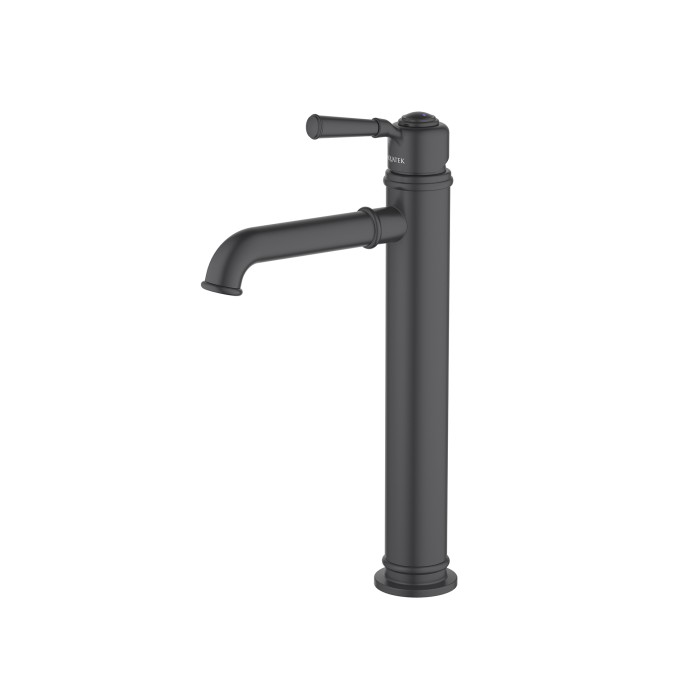 Смеситель для раковины, без донного клапана, Aquatek Классик, черный арт. AQ1504MB