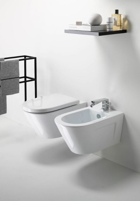 Биде подвисное 36х50 см, без отверстия под смеситель, GSI Norm арт. 8664111