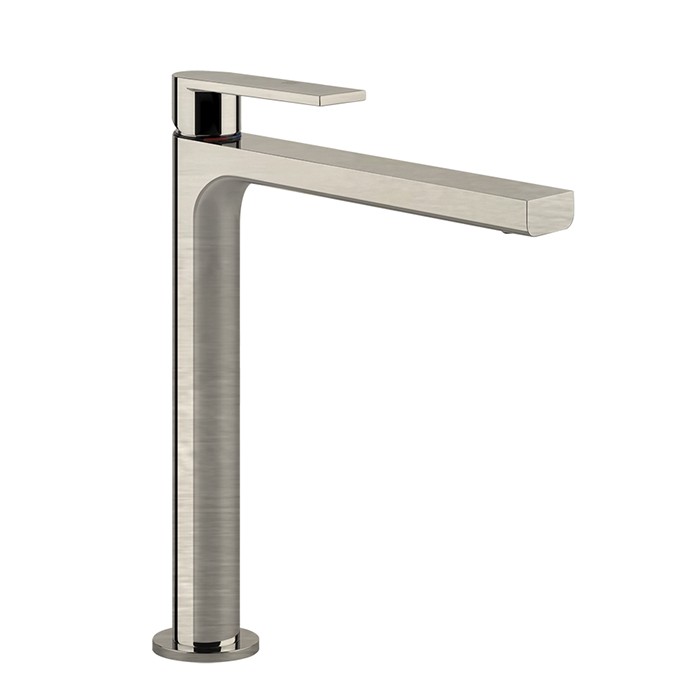 Смеситель для раковины, на 1 отв, Gessi Emporio Via manzoni, finox brushed nickel арт. 38609#149