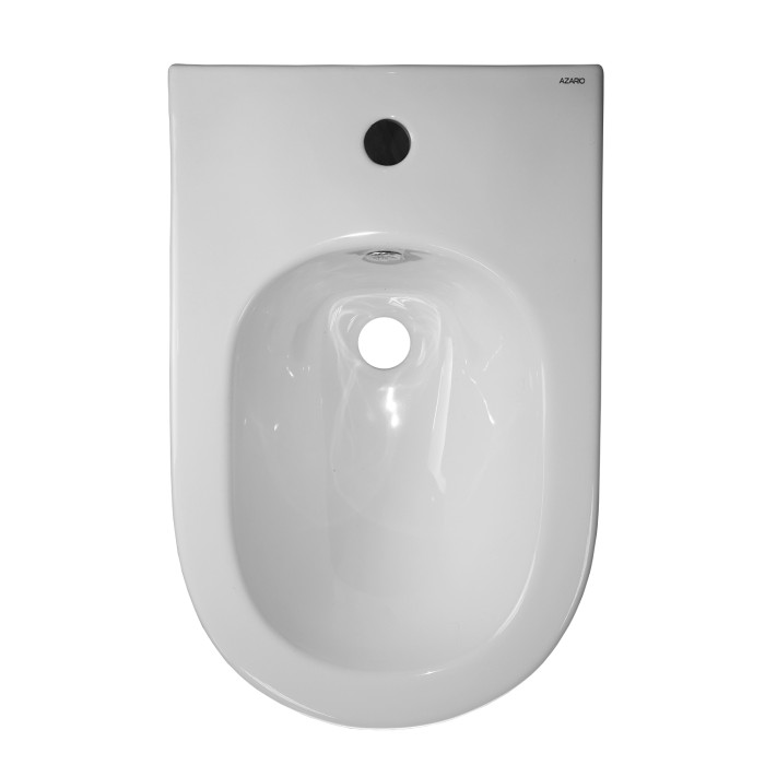 Биде напольное 540х340х400 мм, белый, Azario FRETTA ROUND - AZ-1217C
