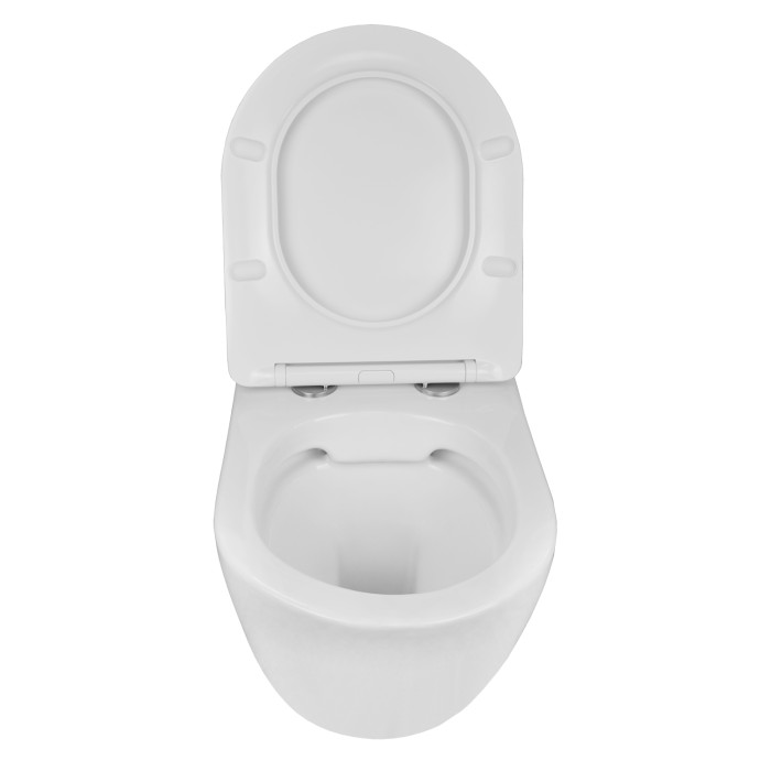 Готовый комплект инсталляция + унитаз Gloria с быстросъемным сидением микролифт + клавиша черная матовая  Azario - AZ-8010-1000+AZ-8200-0013+AZ-2003