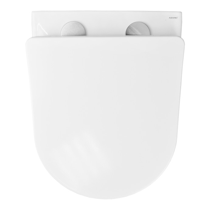 Готовый комплект инсталляция + унитаз Gloria с быстросъемным сидением микролифт + клавиша черная матовая  Azario - AZ-8010-1000+AZ-8200-0013+AZ-2003