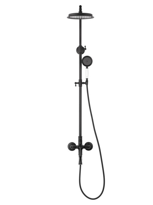 Душевая система, Wonzon & Woghand Steam, WW-88739008-MB цвет: черный