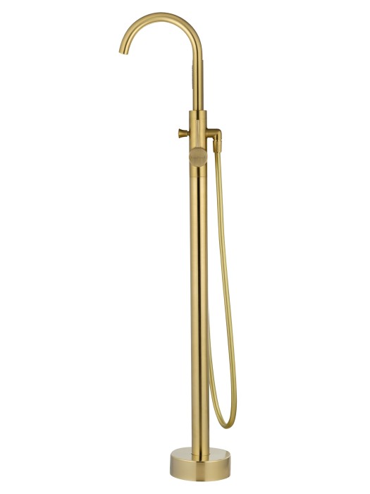 Смеситель для ванны напольного монтажа, Wonzon & Woghand Stick, WW-88649017-BG цвет: золото